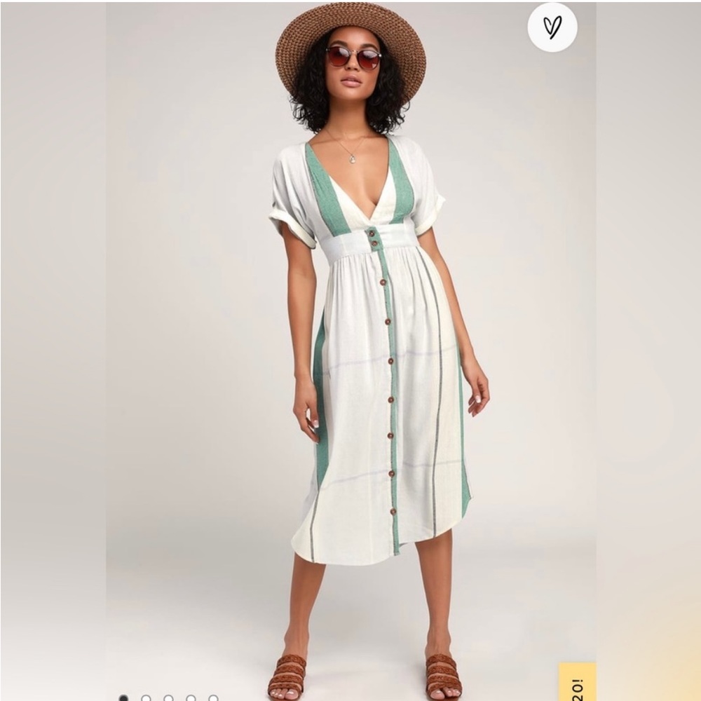 O'Neill Reid woven dress—summer chic. NWT.